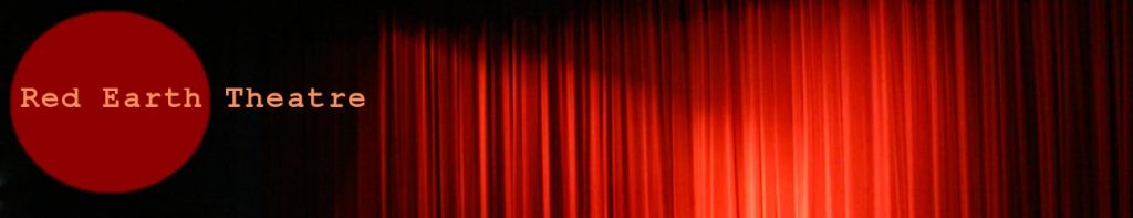 Logo and curtain